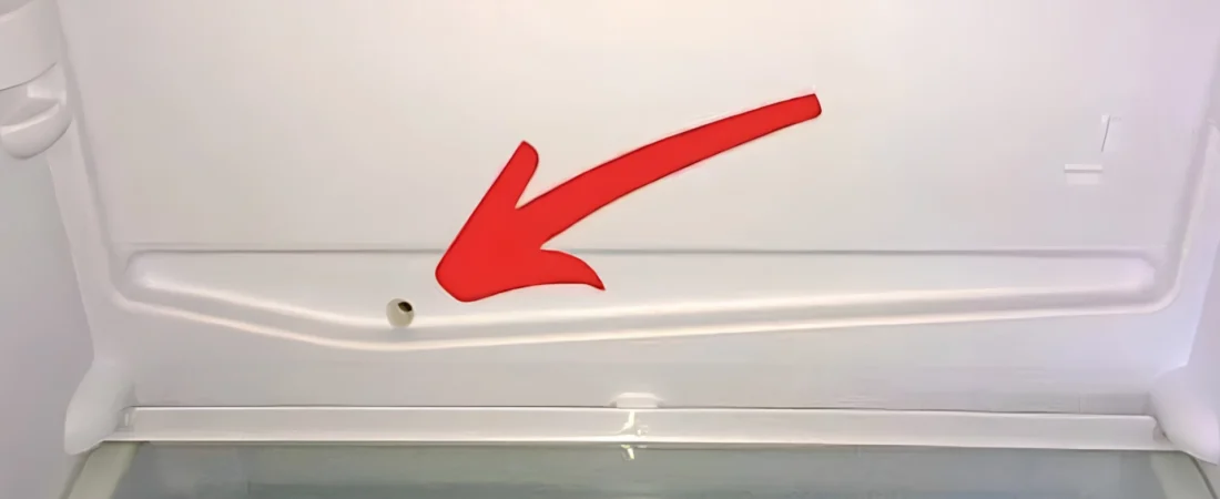 Pourquoi ce petit orifice au fond de votre réfrigérateur est-il si important ?