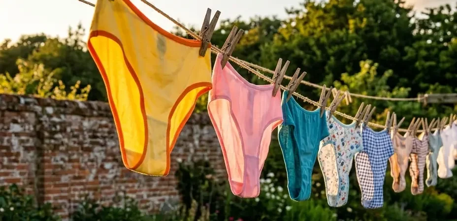 Julie exposait ses dessous devant la chambre de mon fils : ma réponse avec une culotte géante lui a cloué le bec