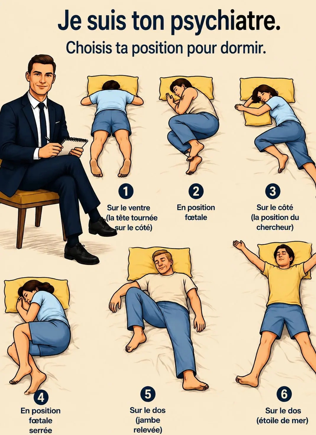 Ce que votre position pour dormir révèle sur votre personnalité : 6 profils décryptés