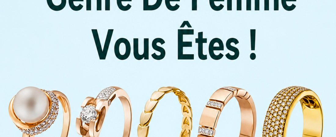 Choisissez une bague et découvrez quel type de femme vous êtes vraiment
