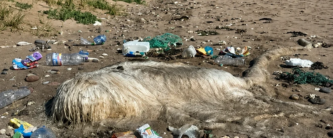 Elle découvre une créature terrifiante sur la plage avec son chien : ce qu’elle apprend ensuite lui donne des frissons