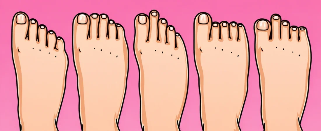 La forme de vos pieds révèle votre personnalité : mythe amusant ou vérité surprenante ?