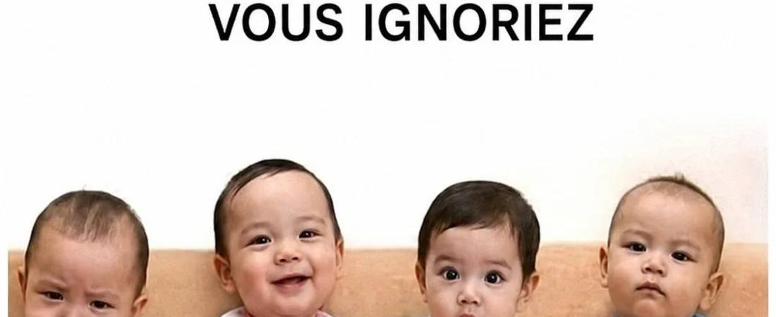Test psychologique viral : parmi ces 4 bébés, lequel est une fille ? Ce que votre réponse révèle sur vous