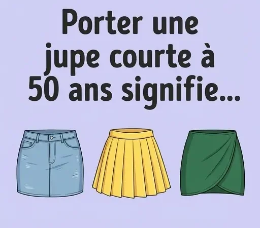 Porter une mini-jupe à 50 ans : ce que ce choix révèle vraiment sur vous