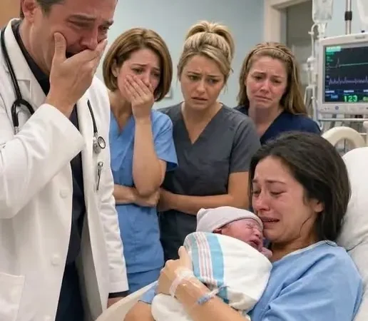 Elle accouche seule, et la réaction du médecin en voyant son bébé bouleverse tout le monde