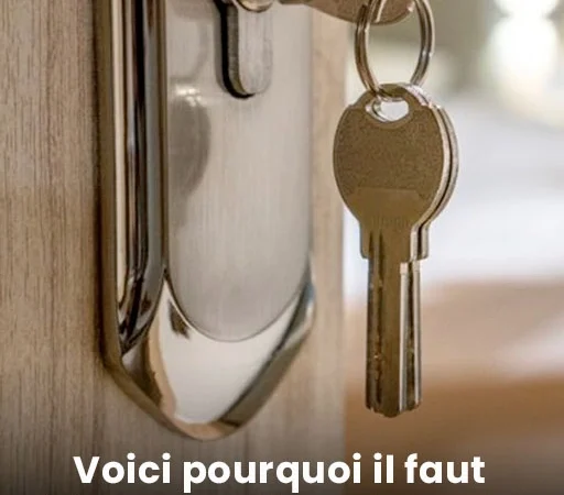 Pourquoi laisser la clé dans la porte la nuit est une mesure essentielle, selon cet expert