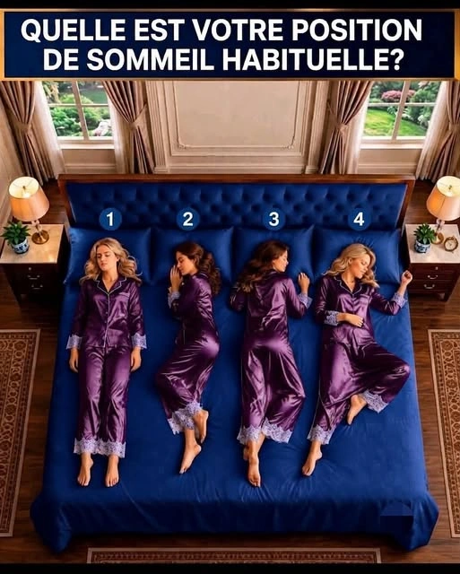 Quelle est votre position de sommeil habituelle