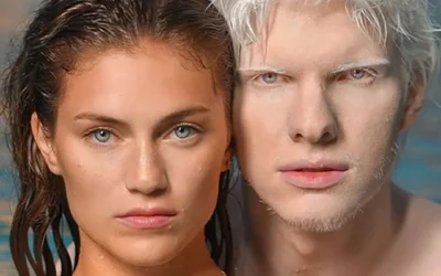 A quoi ressemble le fils du plus bel albinos et dun mannequin un enfant a la beaute exceptionnelle 1.jpg (1)