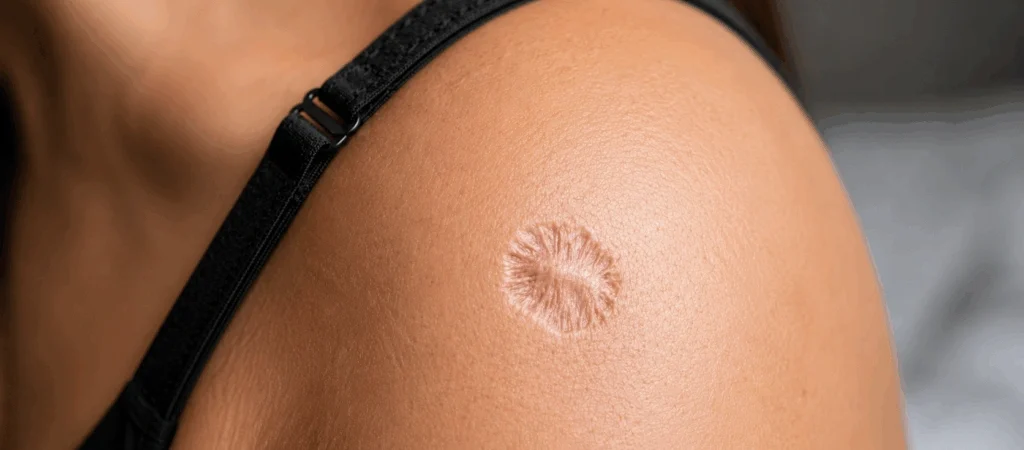 Si vous voyez quelqu’un avec cette petite cicatrice ronde sur l’épaule, voici ce que cela signifie vraiment