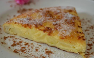 Dolce francese mele e latte