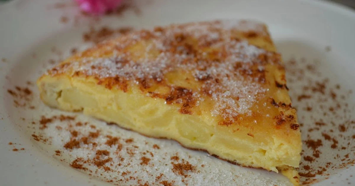 Dolce francese mele e latte