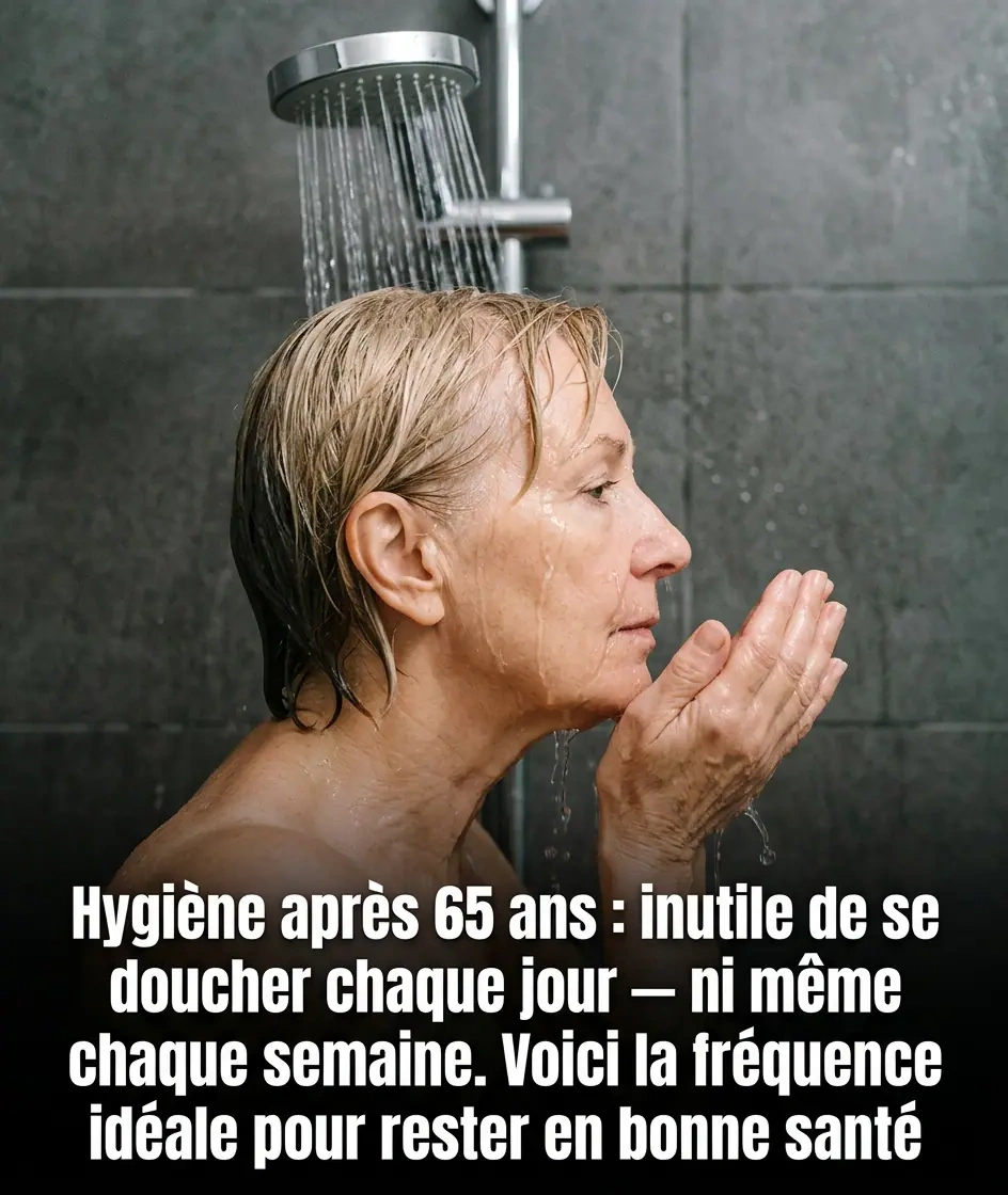 Hygiène des seniors : et si se laver moins souvent était meilleur pour la santé ? La fréquence idéale qui surprend tout le monde