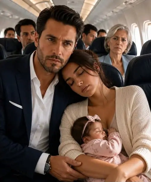 Elle a fait semblant de dormir sur l’épaule d’un inconnu dans l’avion… et sa vie a basculé à l’atterrissage