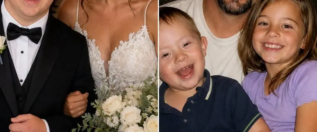 Il a promis de ne pas aller trop vite : l’histoire bouleversante de Nathan, le frère de cœur qui a remplacé leur papa à l’autel