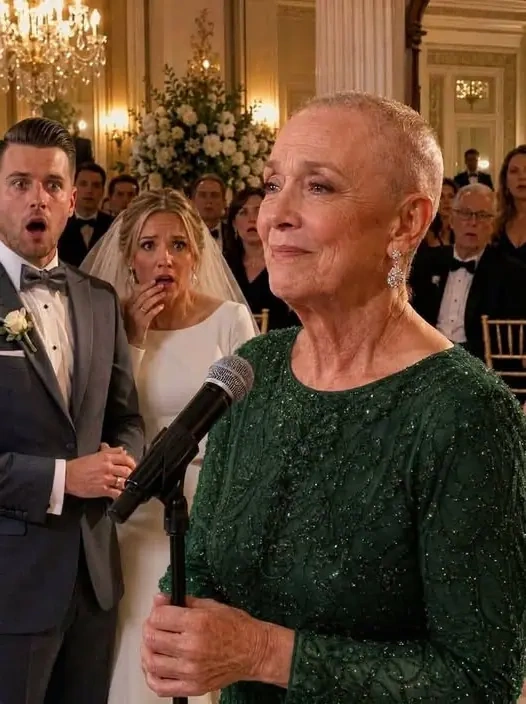 Elle s’est réveillée rasée le matin du mariage de son fils : ce que sa belle-fille ne savait pas allait tout changer