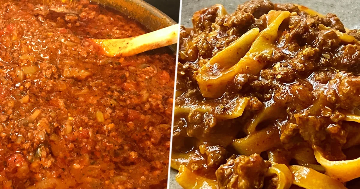 Ragu alla bolognese ingrediente segreto nonna