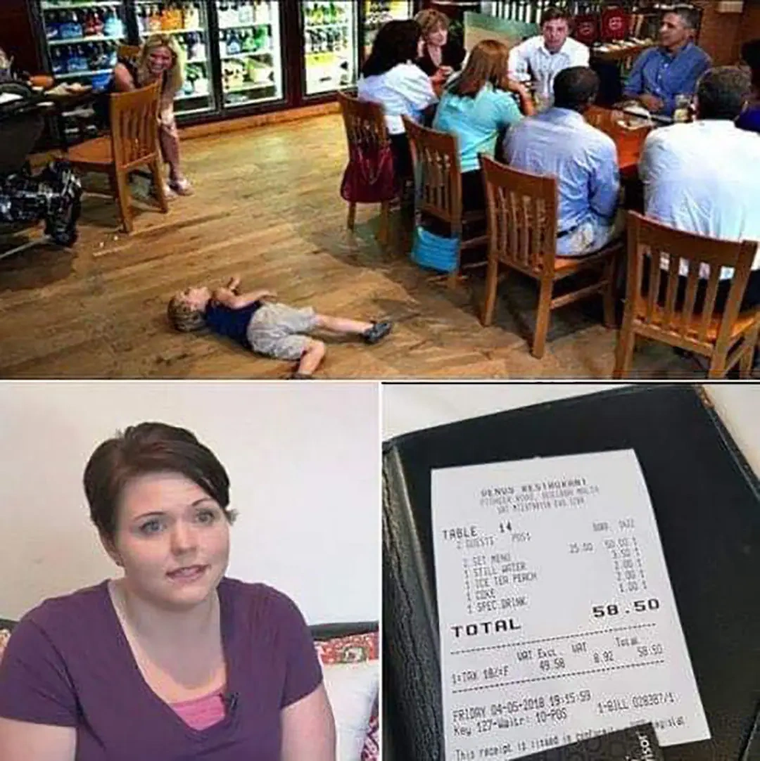 Un couple affirme quun restaurant les a sanctionnes pour leur mauvais role de parents mais le proprietaire du restaurant revele la verite 1.jpg (1)