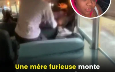 Une mere de famille furieuse monte dans un bus scolaire pour sen prendre a ladolescent de 14 ans accuse de harceler son fils.jpg (1)