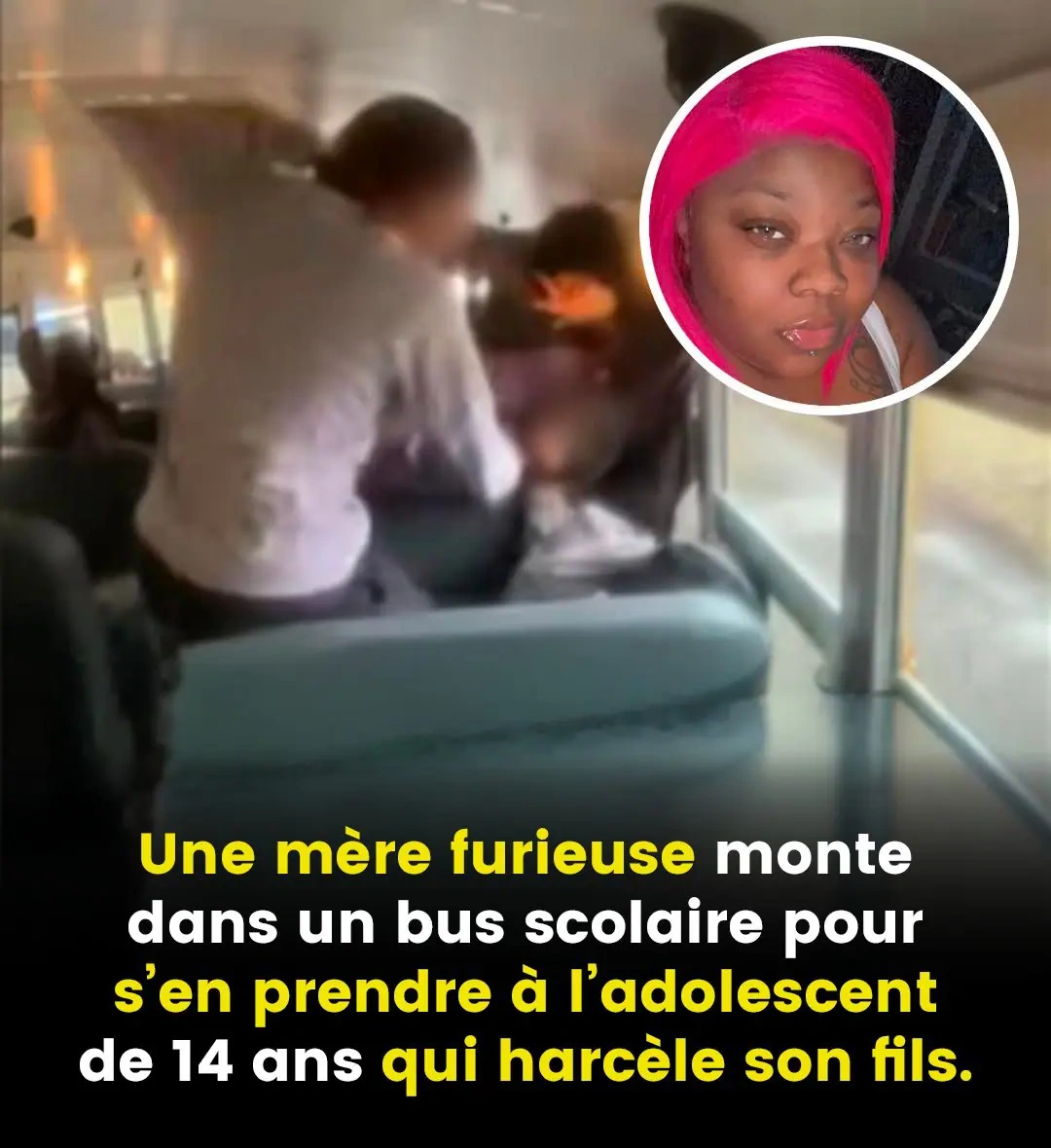 Une mere de famille furieuse monte dans un bus scolaire pour sen prendre a ladolescent de 14 ans accuse de harceler son fils.jpg (1)