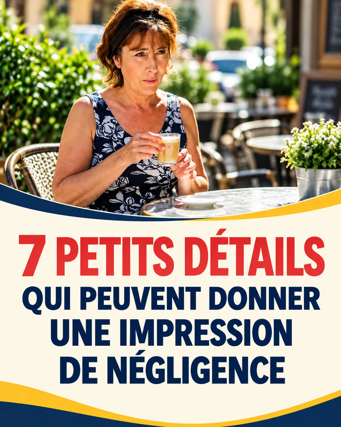 7 détails qui donnent une impression négligée