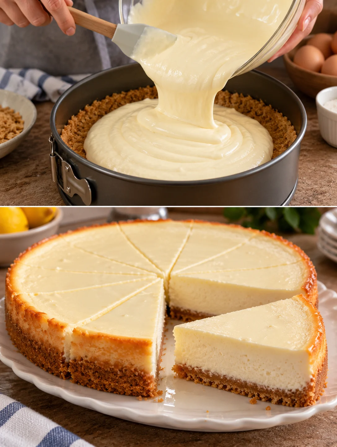 Cheesecake maison, de la préparation à la dégustation