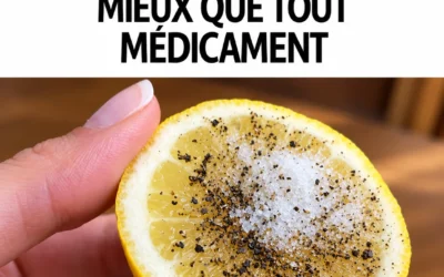Citron, Sel et Poivre Astuce Santé