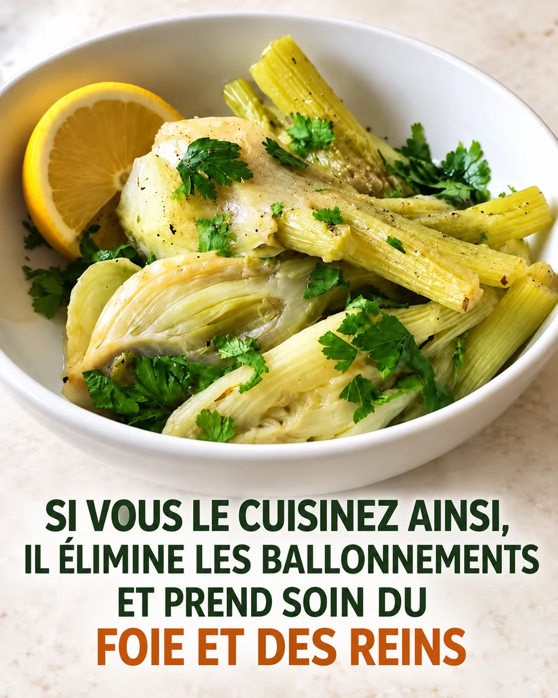 Fenouil citronné aux herbes fraîches