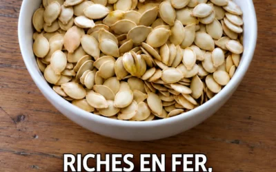 Graines riches en fer et fibres