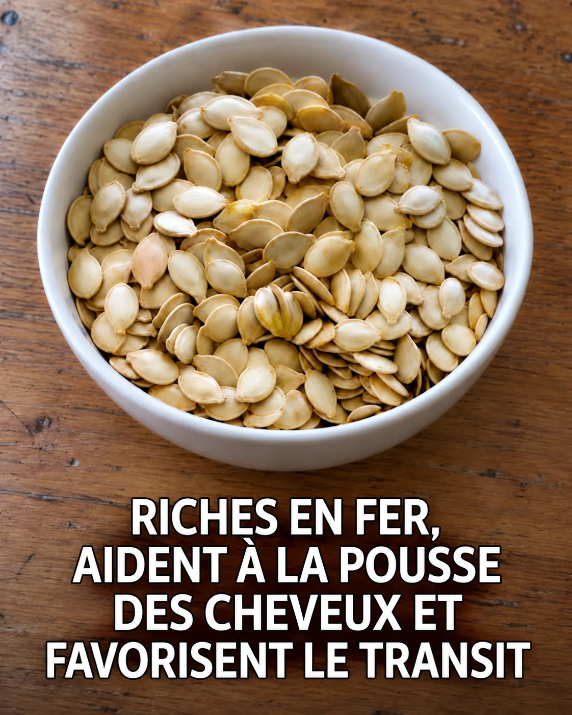 Graines riches en fer et fibres