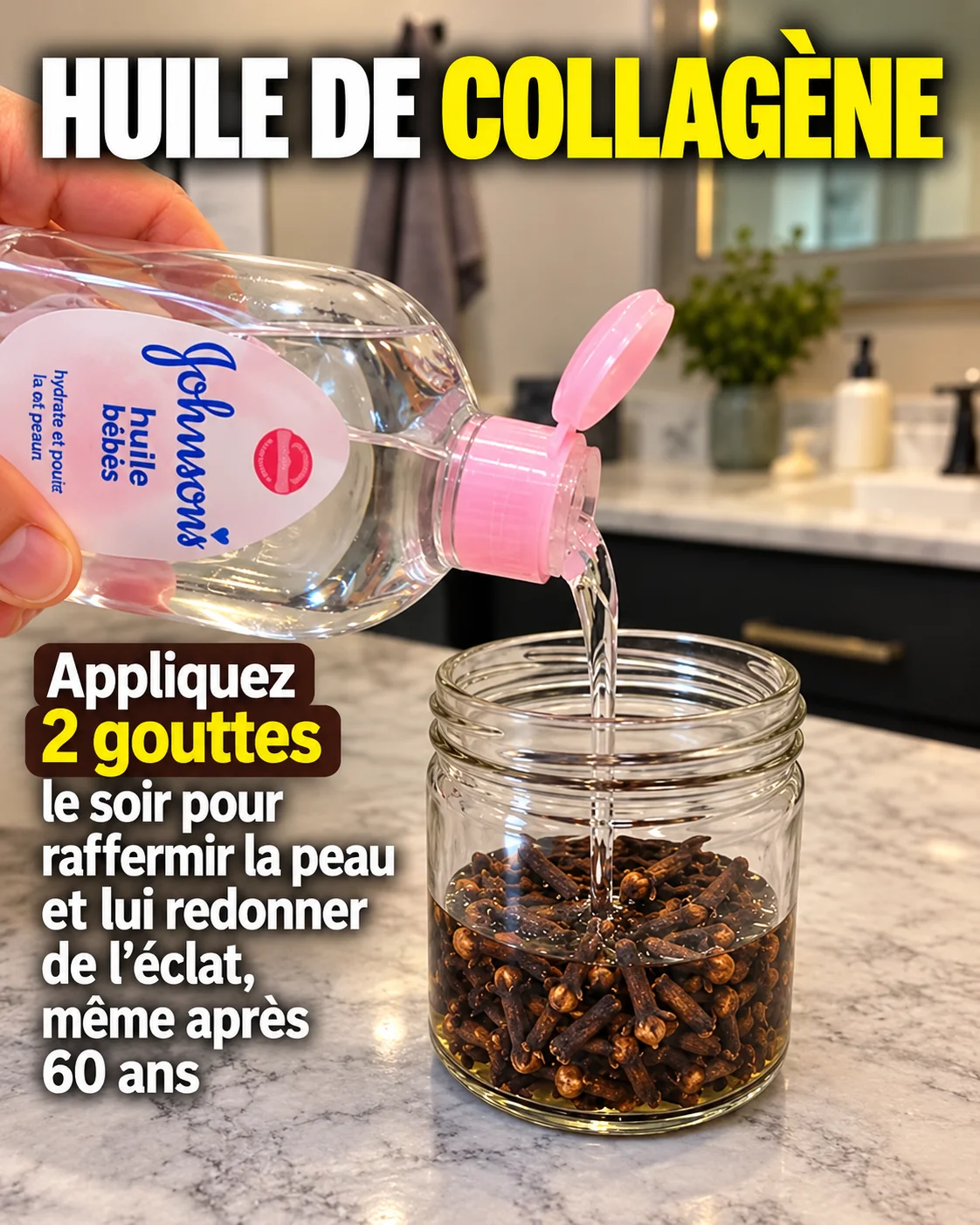 Huile de clou de girofle maison