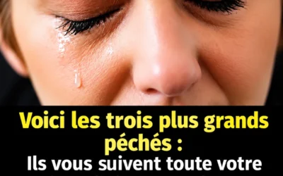 Portrait d’une femme en larmes, texte percutant