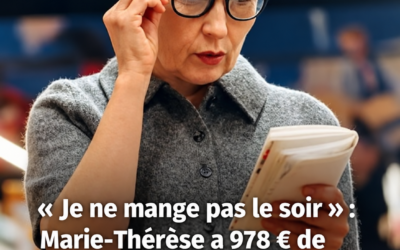 Retraite modeste, courses impossibles