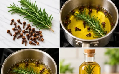Romarin et clous de girofle astuce maison